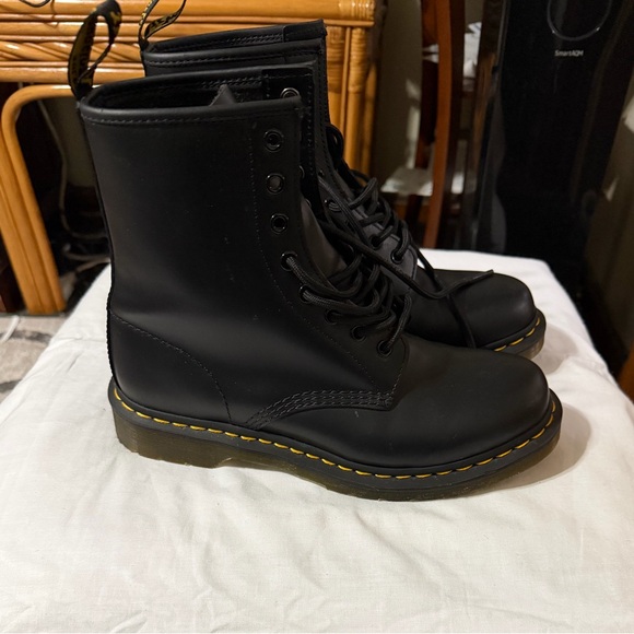 Dr. Martens Shoes - Dr. Martens 1460 Smooth leather Black Winter boot